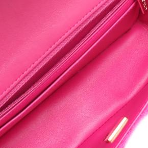Chanel Pink Mini Rectangular Classic Tweed Single Flap 3