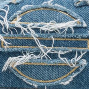 Chanel Blue Medium Shearling Denim Egypt Hieroglyph Single Flap 7