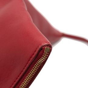 Celine Red Lambskin Berlingot Clutch 11