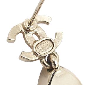 Chanel  Crystal Drop Push Back Earrings 4