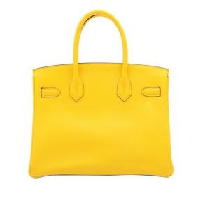 Hermes Jaune De Naples Clemence Birkin Retourne 30 2