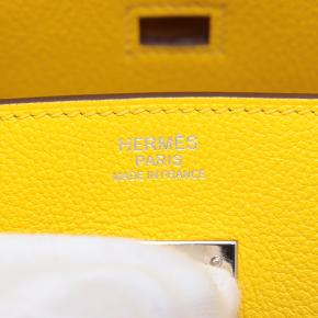 Hermes Jaune De Naples Clemence Birkin Retourne 30 6
