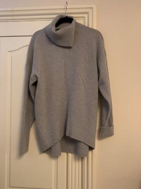 Joseph Grey Wool And Cashmere Long Jumper 4