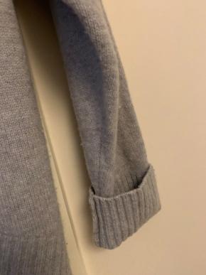 Joseph Grey Wool And Cashmere Long Jumper 7
