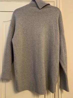 Joseph Grey Wool And Cashmere Long Jumper 3