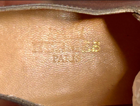 Hermes Vintage Tan Leather Brogues 7