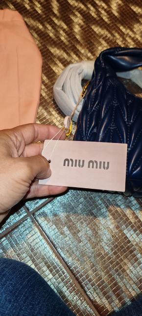 Miu Miu Mini Navy Blue Wander 8