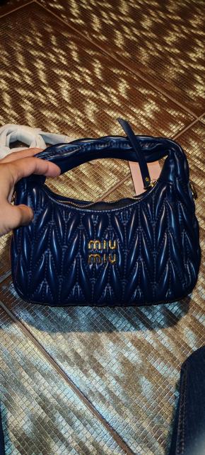 Miu Miu Mini Navy Blue Wander 6