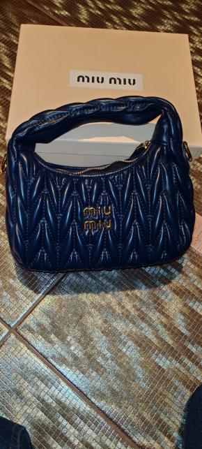 Miu Miu Mini Navy Blue Wander 2