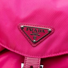 Prada Pink Tessuto Drawstring Backpack 5