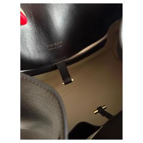 The Row Black Leather Margaux 15 10