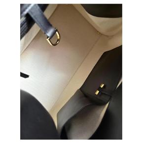 The Row Black Leather Margaux 15 6