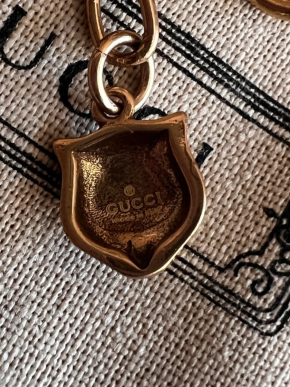 Gucci Gold Plated/Crystal Bracelet 5