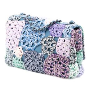 Chanel Multi Small Crochet Cotton Paris-Seoul Crochet Work Flap 2