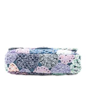 Chanel Multi Small Crochet Cotton Paris-Seoul Crochet Work Flap 3