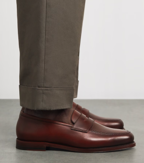 Polo Ralph Lauren Leather Maestra Penny Loafers 5