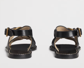 Polo Ralph Lauren Leather Double O-Ring Sandals 5