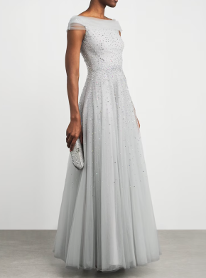 Jenny Packham Tulle Crystal Shayla Gown 4