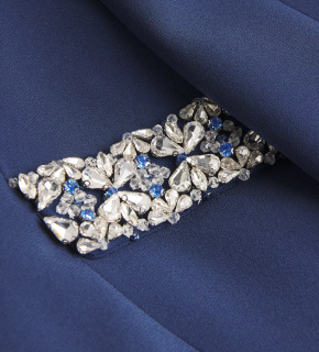 Sabina Bilenko Embellished Honey Blazer 5