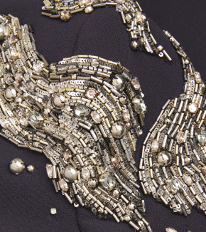 Safiyaa Cape-Detail Sarita Gown 3