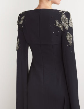 Safiyaa Cape-Detail Sarita Gown 4