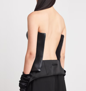 Jean Paul Gaultier Leather Moulded Corset 3