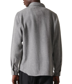 God's True Cashmere Cashmere Press-Stud Overshirt 5