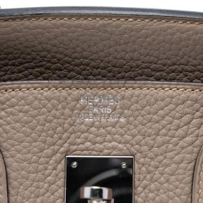 Hermes Gris Asphalte Togo Birkin Retourne 35 5