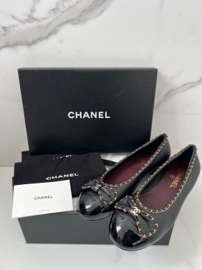 Chanel Chain Detail Ballet Flats 5