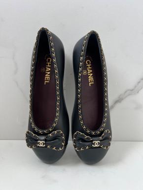 Chanel Chain Detail Ballet Flats 3