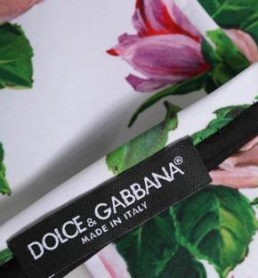 Dolce & Gabbana Floral Roses Elbow Gloves 3