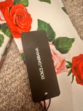 Dolce & Gabbana Floral Roses Elbow Gloves 5