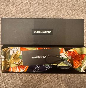 Dolce & Gabbana Floral Sicily Orange Maiolica Mini Scarf 5