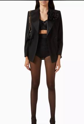 Dolce & Gabbana Black Corset Top And Hot pants Set 3