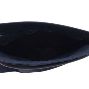 Hermes Navy Toile Aline Grooming Bag 4