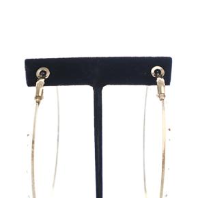 Chanel Acrylic Crystal Hoop Earrings 4