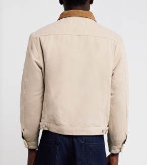 Frame Cotton Canvas Work Jacket 5