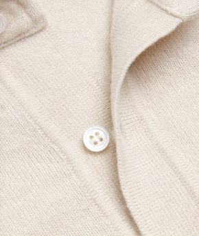 Lardini Cashmere Long-Sleeve Polo Shirt 4