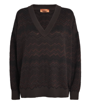Missoni Zigzag V-Neck Sweater 2