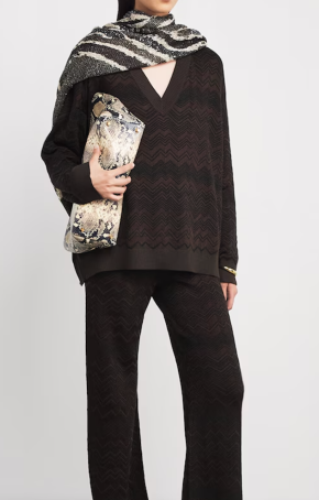 Missoni Zigzag V-Neck Sweater 3