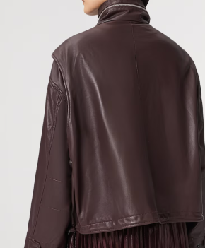 AllSaints Clay Leather Jacket 3