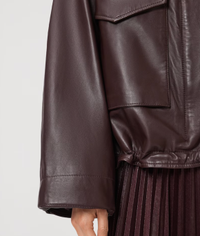 AllSaints Clay Leather Jacket 7