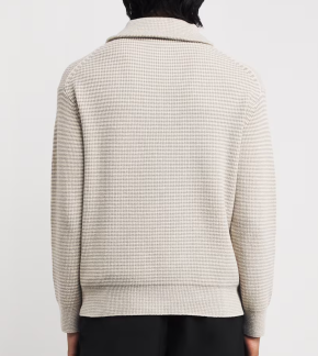 JW Anderson Knitted Stripe Half-Zip Sweater 5