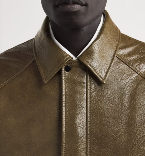 Le 17 Septembre Faux Leather Jacket 5