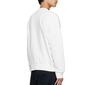 MM6 Maison Margiela Off-White Logo Patch Sweatshirt 3