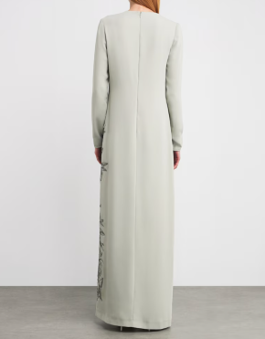 Costarellos Crepe Vita Column Maxi Dress 2