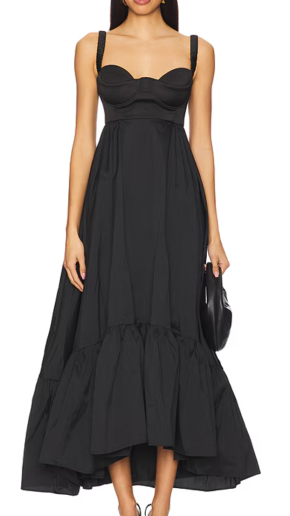 Anna October Black Swan Dress 4