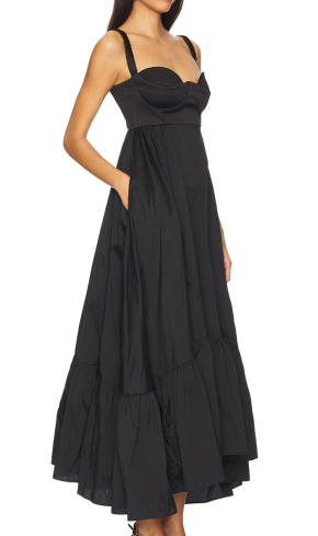 Anna October Black Swan Dress 3