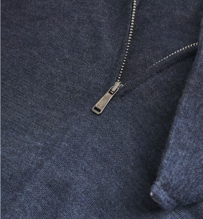 Fioroni Cashmere Cashmere Quarter-Zip Sweater 5