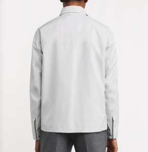 Herno Zip-Up Shirt Jacket 5